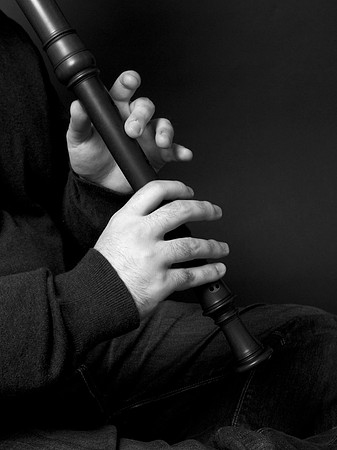 Michael and his recorder