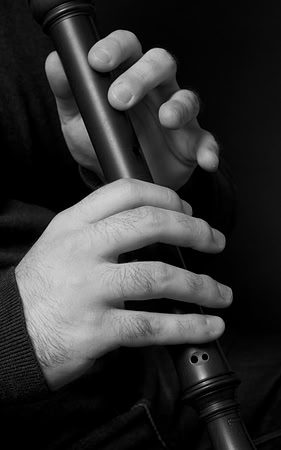 Michael and his recorder