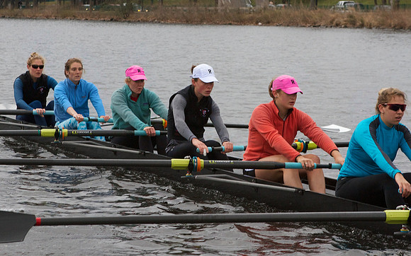 Radcliffe Crew Team Practice March 2012