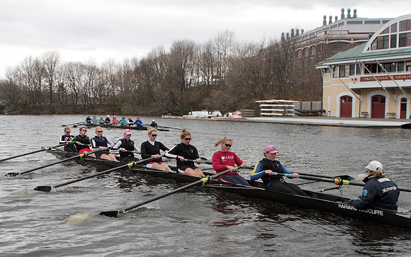 Radcliffe Crew Team Practice March 2012