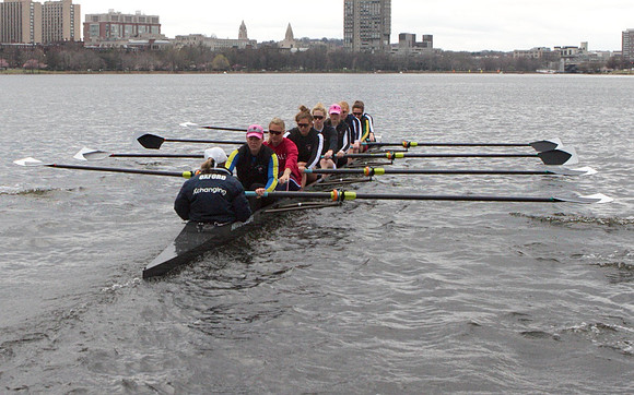 Radcliffe Crew Team Practice March 2012
