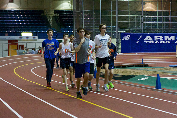 Collegiate Indoor Track:1/9/13