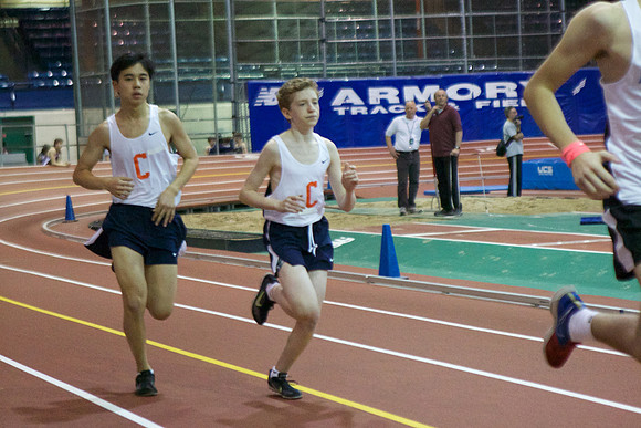 Collegiate Indoor Track:1/9/13