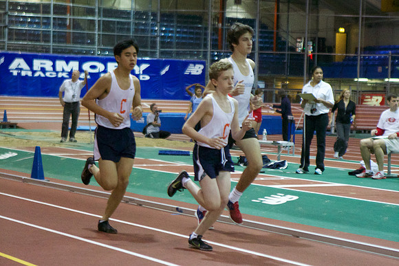 Collegiate Indoor Track:1/9/13