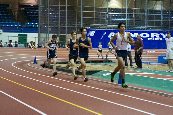 Collegiate Indoor Track:1/9/13