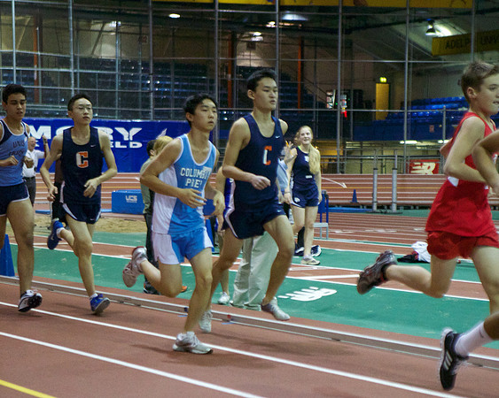 Collegiate Indoor Track:1/9/13