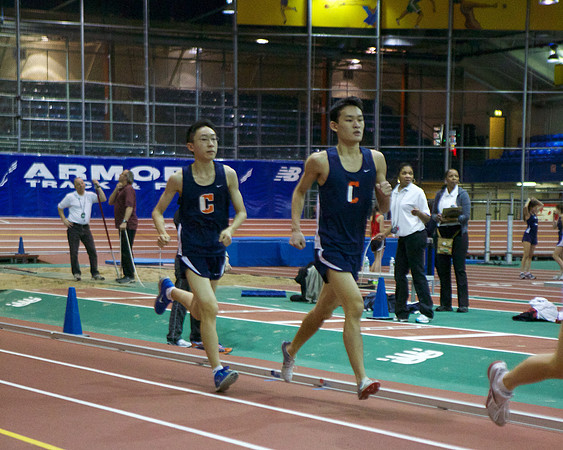 Collegiate Indoor Track:1/9/13