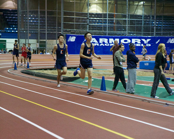 Collegiate Indoor Track:1/9/13