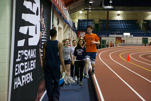 Collegiate Indoor Track:1/9/13