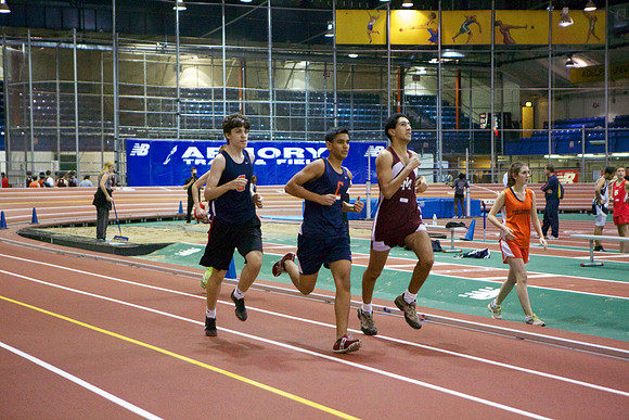 Collegiate Indoor Track:1/9/13