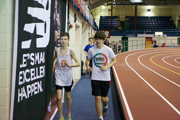 Collegiate Indoor Track:1/9/13
