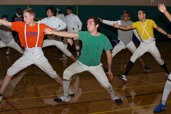Collegiate Fencing 1/22/2013
