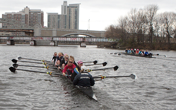 Radcliffe Crew Team Practice March 2012