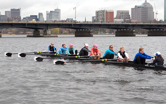 Radcliffe Crew Team Practice March 2012