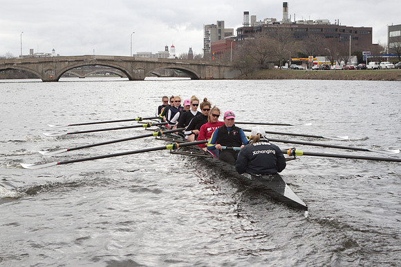 Radcliffe Crew Team Practice March 2012