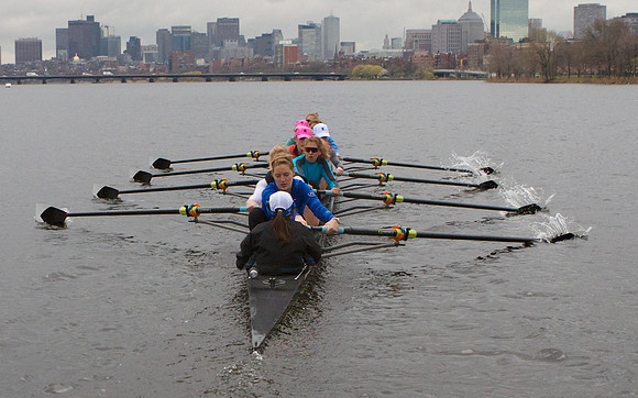 Radcliffe Crew Team Practice March 2012