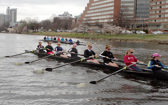 Radcliffe Crew Team Practice March 2012