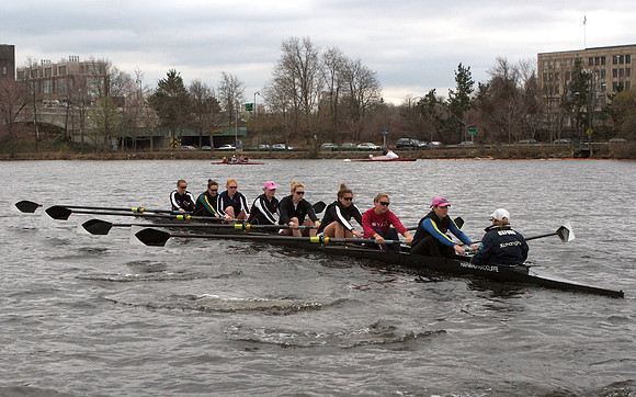 Radcliffe Crew Team Practice March 2012