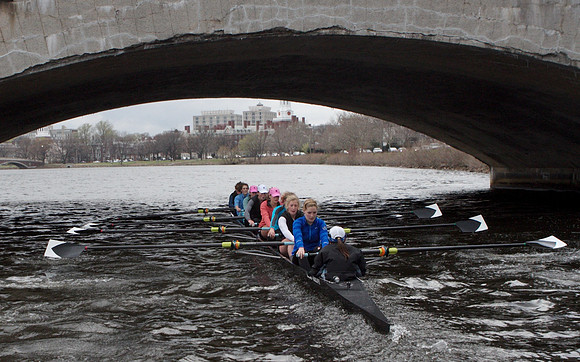 Radcliffe Crew Team Practice March 2012