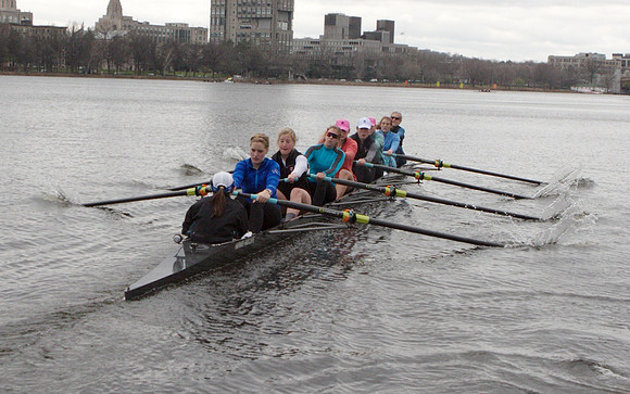 Radcliffe Crew Team Practice March 2012