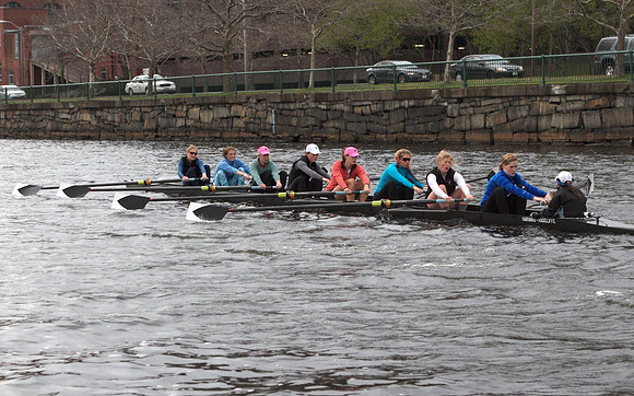 Radcliffe Crew Team Practice March 2012