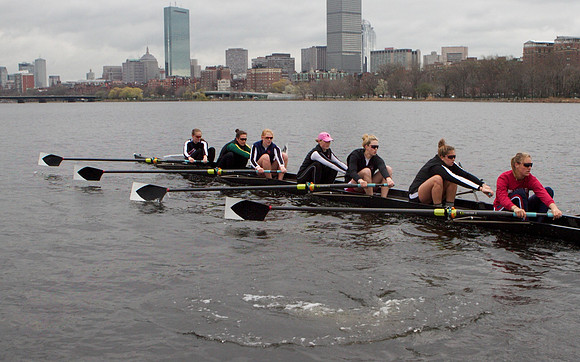 Radcliffe Crew Team Practice March 2012