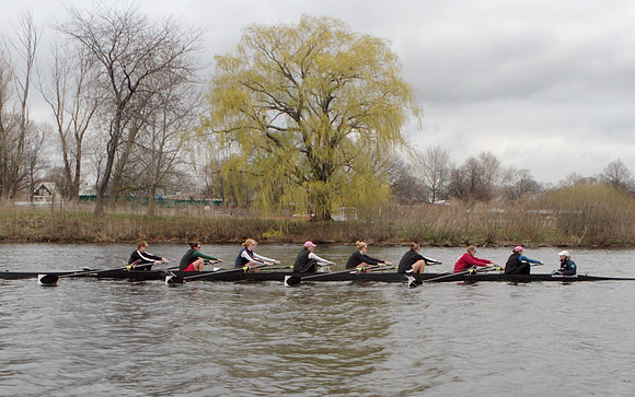 Radcliffe Crew Team Practice March 2012