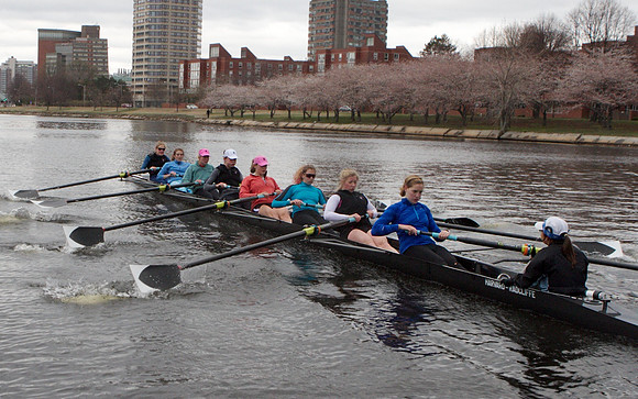 Radcliffe Crew Team Practice March 2012