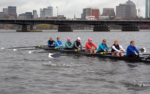 Radcliffe Crew Team Practice March 2012