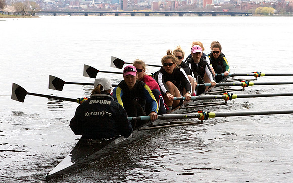 Radcliffe Crew Team Practice March 2012