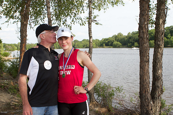 Post-Race Celebration at 2012 Ivy League Championships