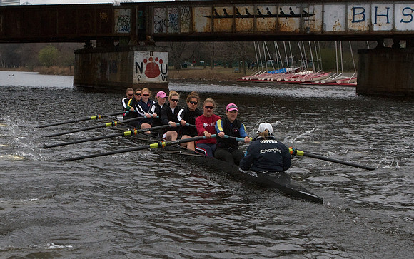 Radcliffe Crew Team Practice March 2012