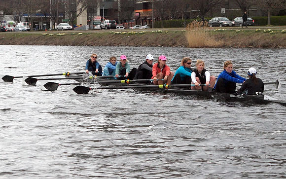 Radcliffe Crew Team Practice March 2012