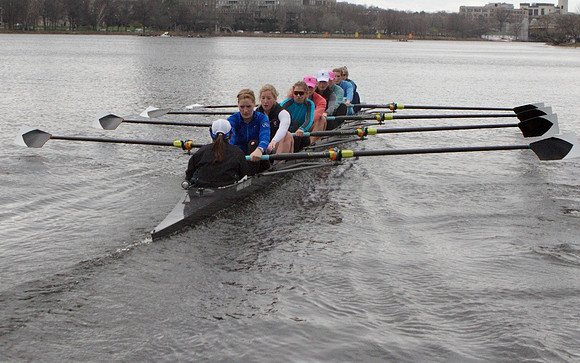 Radcliffe Crew Team Practice March 2012