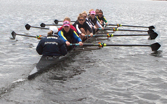 Radcliffe Crew Team Practice March 2012
