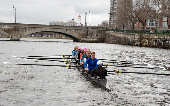 Radcliffe Crew Team Practice March 2012