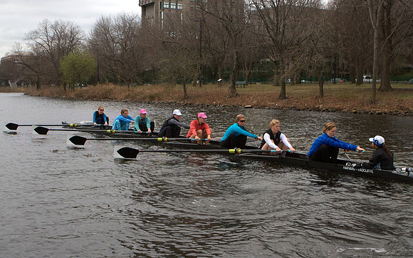 Radcliffe Crew Team Practice March 2012