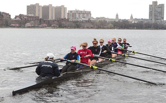 Radcliffe Crew Team Practice March 2012