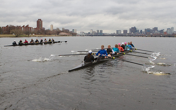 Radcliffe Crew Team Practice March 2012