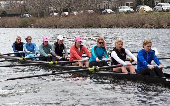 Radcliffe Crew Team Practice March 2012