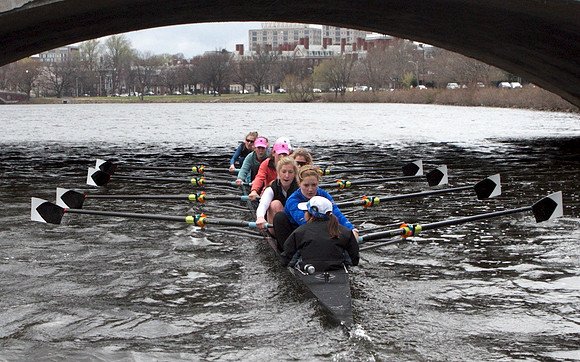 Radcliffe Crew Team Practice March 2012