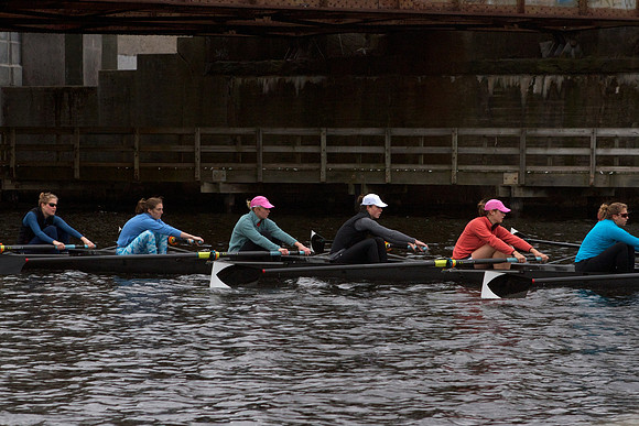 Radcliffe Crew Team Practice March 2012