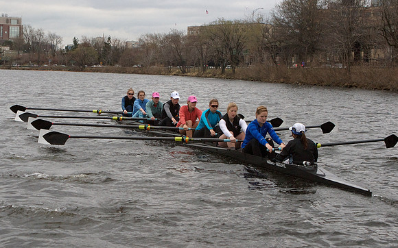Radcliffe Crew Team Practice March 2012