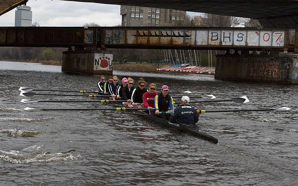 Radcliffe Crew Team Practice March 2012