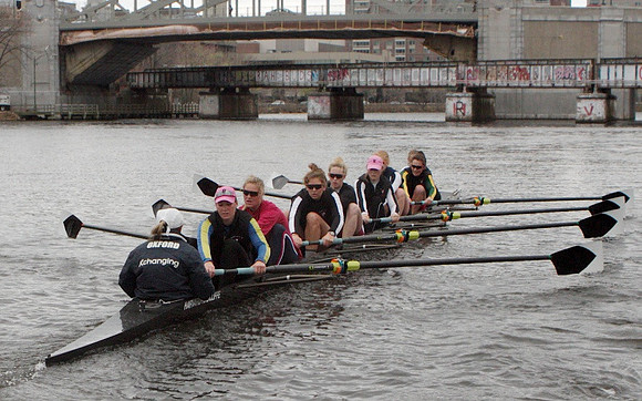 Radcliffe Crew Team Practice March 2012