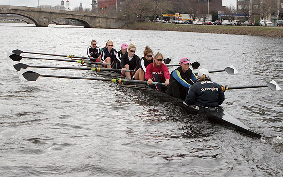 Radcliffe Crew Team Practice March 2012