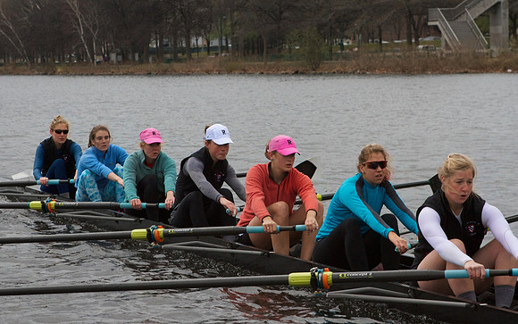 Radcliffe Crew Team Practice March 2012
