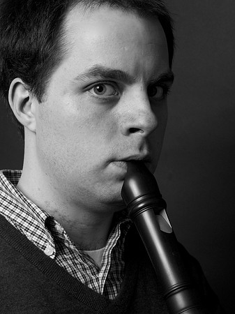 Michael and his recorder