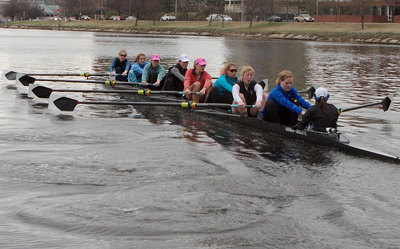 Radcliffe Crew Team Practice March 2012