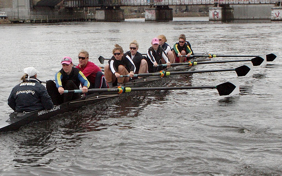Radcliffe Crew Team Practice March 2012